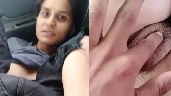 Girlfriend’s Pussy Fingered in Desi Hindi Sex Video