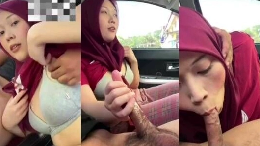 Indonesian Hijab Risky Car Heat