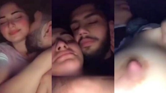 Passionate Moments in Romantic Car
