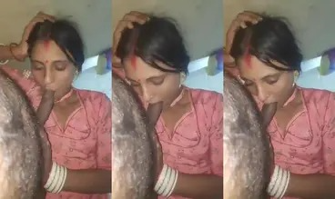 Rajasthani Wife’s Desi XX Blowjob