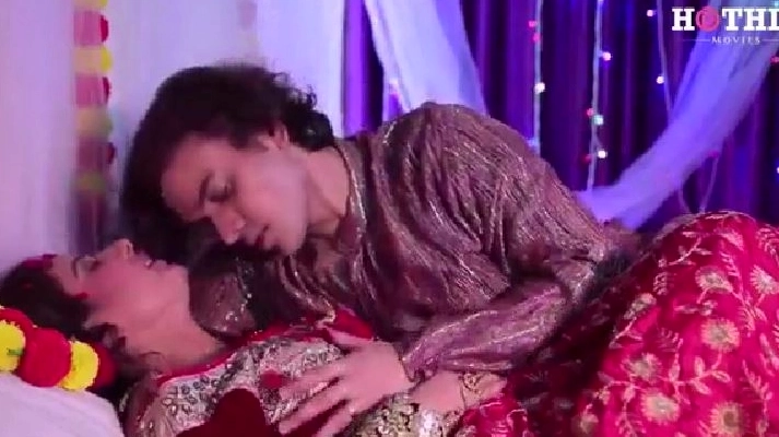 Suhagraat, a newly wed Desi couple