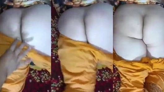 The Big Ass of a Shy Desi Wife Exposed