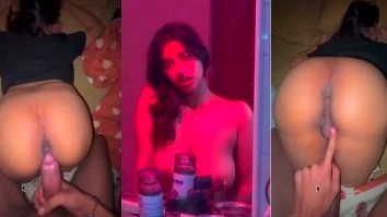 Wild Girl Catches Doggy Sex