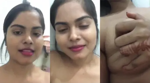 X Vedio Hindi: Gorgeous breasts and a black cock